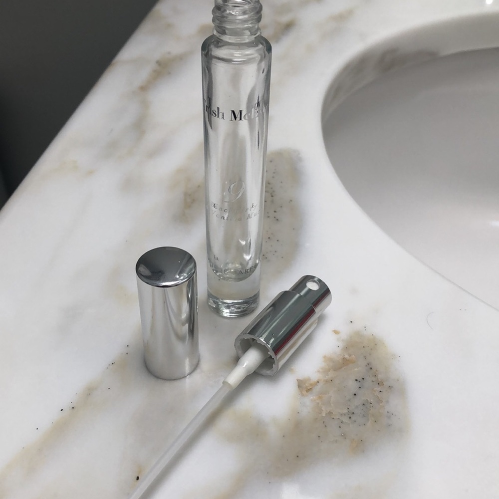 Trish McEvoy refillable travel perfume bottle. Originally Blackberry & Vanilla. - Picture 2 of 4